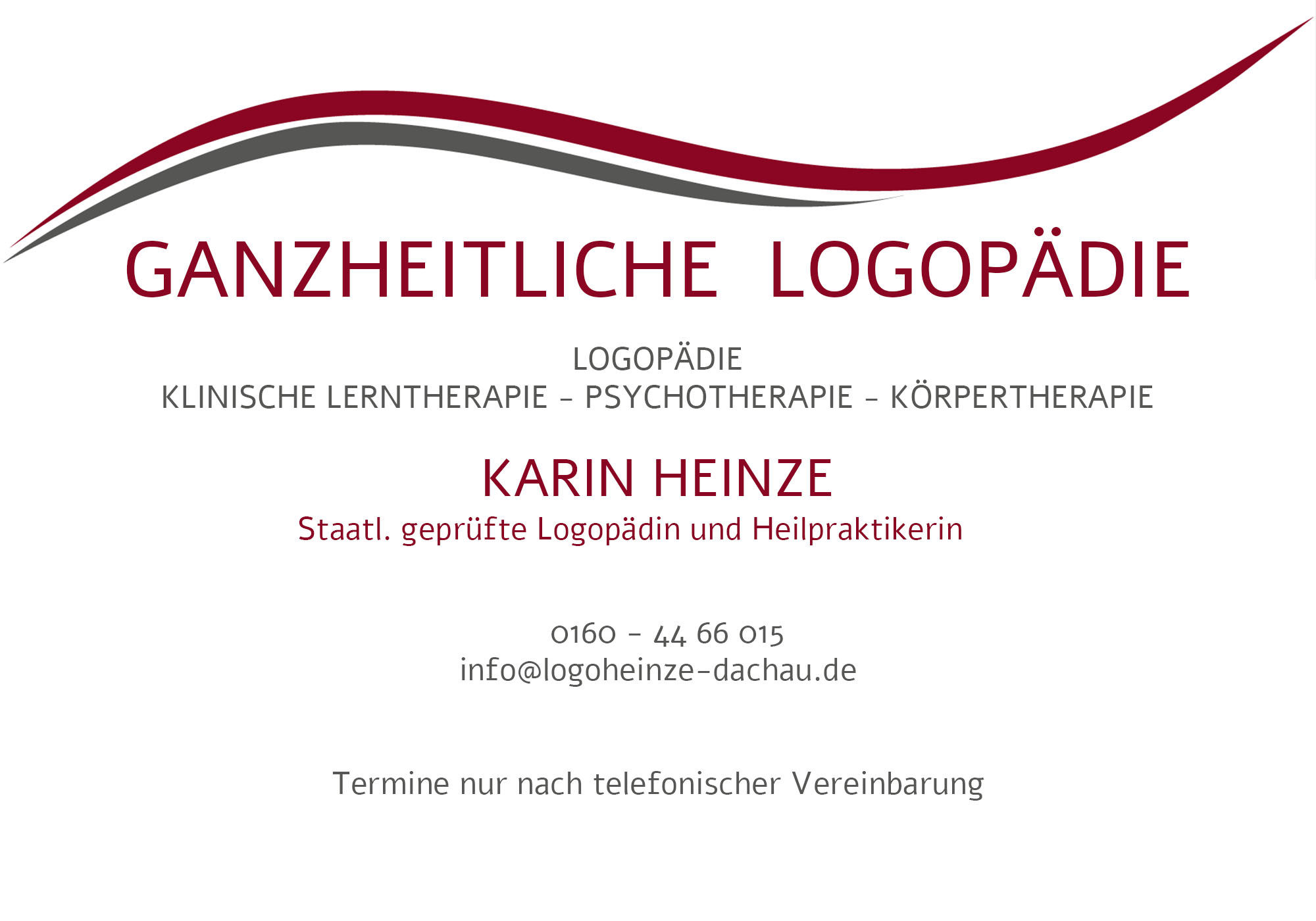 Logopädie Karin Heinze, Dachau
